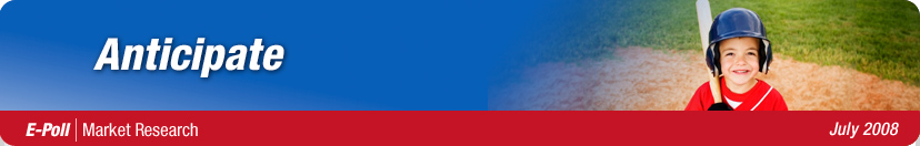E-Poll | Market Research, July 2008 Newsletter